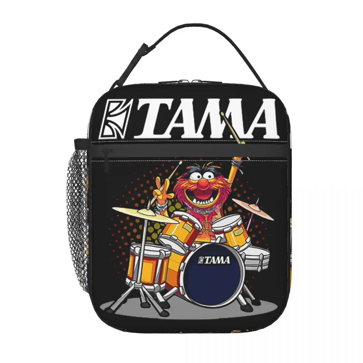 ANIMAL DRUMMER TAMA DRUMS Изолированная сумка для обеда для женщин и детей, портативные контейнеры для еды, термосумка для обеда
ANIMAL DRUMMER TAMA DRUMS Изолированная сумка для обеда для женщин и детей, портативные контейнеры для еды, термосумка для обеда