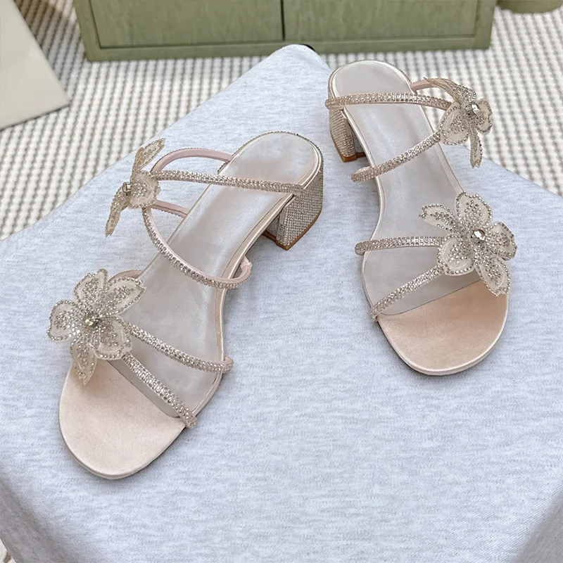 High quality Velvet stitched diamond 2026 new women's slippers - summer cool shoes, exquisite and beautiful 25030722
High quality Velvet stitched diamond 2026 new women's slippers - summer cool shoes, exquisite and beautiful 25030722