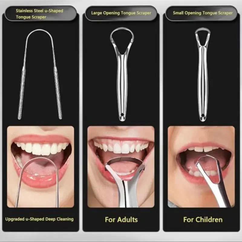 3Pack Tongue Scraper,Stainless Steel Tongue Cleaners,Tongue Scraper for Adults, Reduce Bad Breath and Fresh Breath(Silver)
3Pack Tongue Scraper,Stainless Steel Tongue Cleaners,Tongue Scraper for Adults, Reduce Bad Breath and Fresh Breath(Silver)