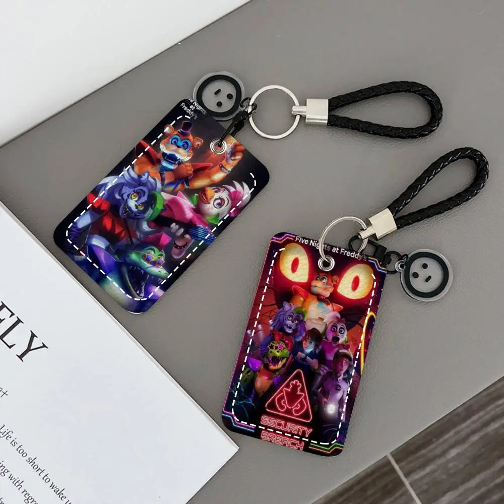 Высококачественный держатель для карт в стиле аниме F-Five Nights At Freddy's, подходит для кредитных карт, проездных билетов, прямоугольный брелок-ключница, защитный чехол.
Высококачественный держатель для карт в стиле аниме F-Five Nights At Freddy's, подходит для кредитных карт, проездных билетов, прямоугольный брелок-ключница, защитный чехол.