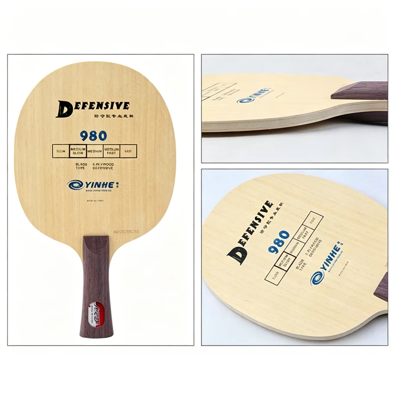 5Ply Pure Wood Table Tennis Rackets Chopping YINHE 980XX Table Tennis Blade Defense Loop Spin 40+ Ball Ping Pong Bottom Plate
5Ply Pure Wood Table Tennis Rackets Chopping YINHE 980XX Table Tennis Blade Defense Loop Spin 40+ Ball Ping Pong Bottom Plate