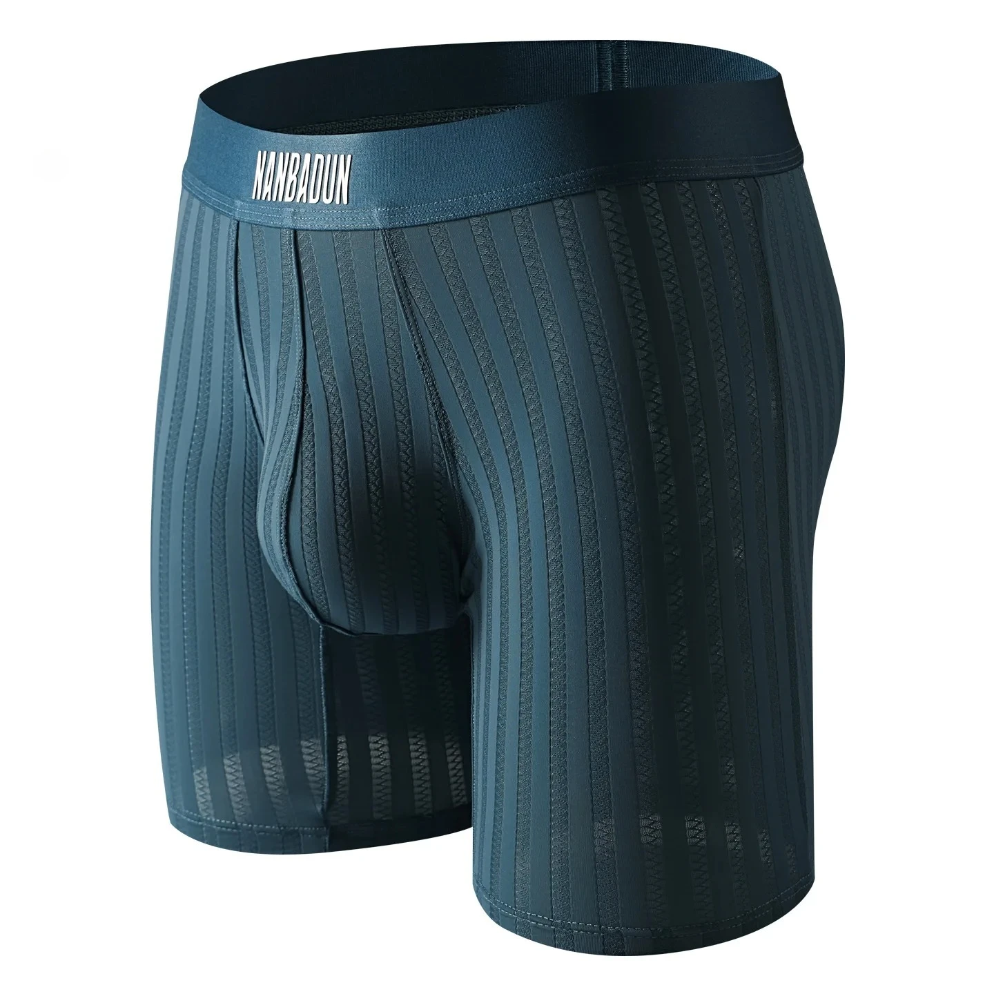 Striped Mesh Bugle Boxy Underwear for Men Sexy Mid Rise U Convex Pouch Long-Length Boxer Briefs youth Comfort Sports Underpants
Striped Mesh Bugle Boxy Underwear for Men Sexy Mid Rise U Convex Pouch Long-Length Boxer Briefs youth Comfort Sports Underpants