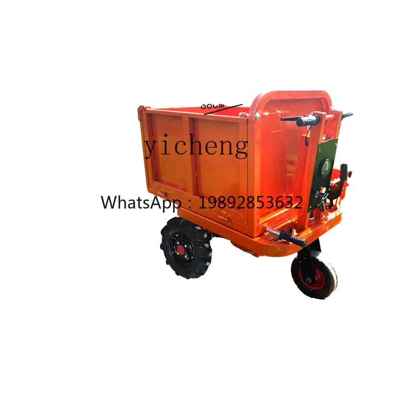 ZC electric trolley to pull bricks and sand, dump truck to pull feed transport truck for construction site 
ZC electric trolley to pull bricks and sand, dump truck to pull feed transport truck for construction site