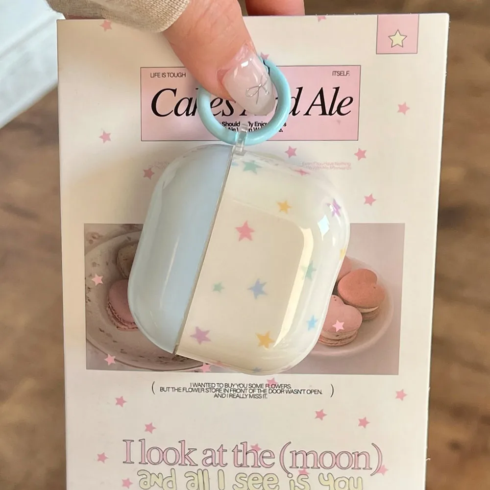 Simple Colorful Stars Shell For Apple Airpods 4 1 Pro 2nd 2 3 Cute Star Wireless Bluetooth Charging Box Earphone Shockproof Case
Simple Colorful Stars Shell For Apple Airpods 4 1 Pro 2nd 2 3 Cute Star Wireless Bluetooth Charging Box Earphone Shockproof Case