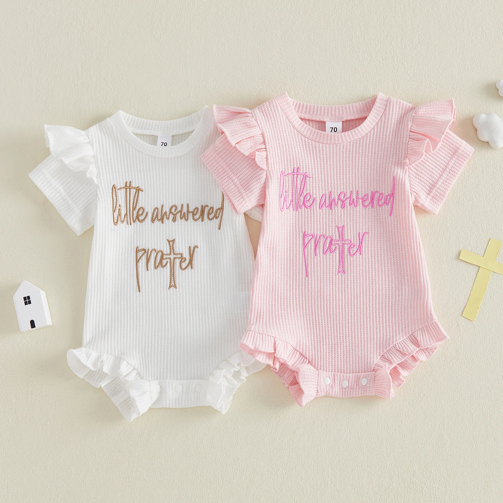 Весенний комбинезон для малышей 20226: вышитый надписью, с рюшами, коротким рукавом, круглым вырезом, для новорожденных девочек
Весенний комбинезон для малышей 20226: вышитый надписью, с рюшами, коротким рукавом, круглым вырезом, для новорожденных девочек