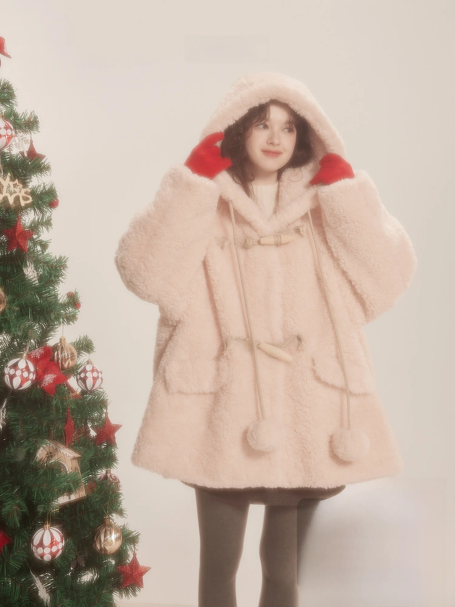 Зимнее пальто Callmelater Thiened для женщин, с капюшоном, меховой отделкой, теплая куртка для девочек, свободный крой, длинный рукав, полиэстер
Зимнее пальто Callmelater Thiened для женщин, с капюшоном, меховой отделкой, теплая куртка для девочек, свободный крой, длинный рукав, полиэстер