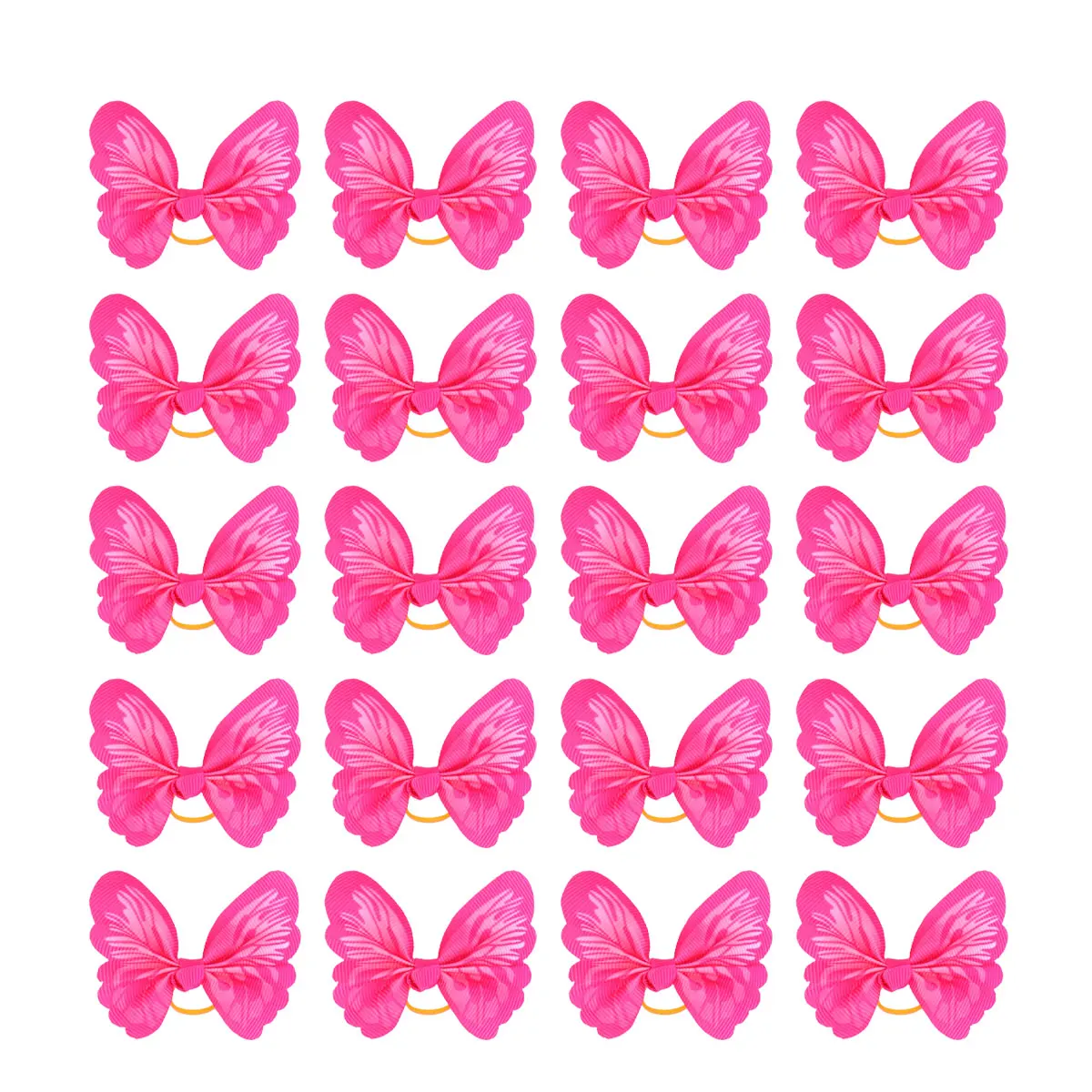 20 Pcs Butterfly Rubber Band Set Pet Tie Rope for Dogs Long Hair Puppy Supplies Accessories Dog Headdress Hair Holder Chic
20 Pcs Butterfly Rubber Band Set Pet Tie Rope for Dogs Long Hair Puppy Supplies Accessories Dog Headdress Hair Holder Chic