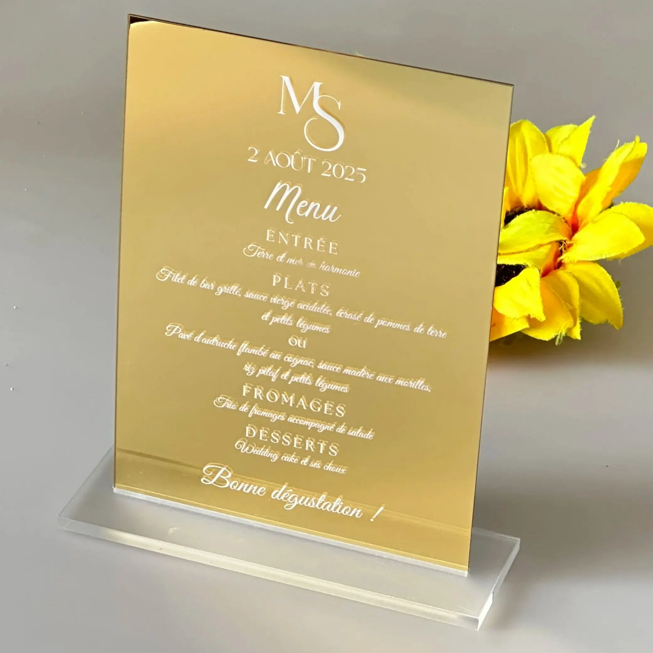 Acrylic Mirror Personalized Elegant Wedding Menu Cards Couple Name&Date Custom Wedding Gifts Decoration,10pcs 
Acrylic Mirror Personalized Elegant Wedding Menu Cards Couple Name&Date Custom Wedding Gifts Decoration,10pcs