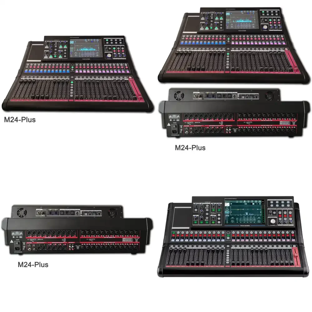 24-Channel Digital PA System Audio Mixer with 10.1" Touch Screen 5-Band EQ Looping Supports USB Ethernet PC Android &
24-Channel Digital PA System Audio Mixer with 10.1" Touch Screen 5-Band EQ Looping Supports USB Ethernet PC Android &