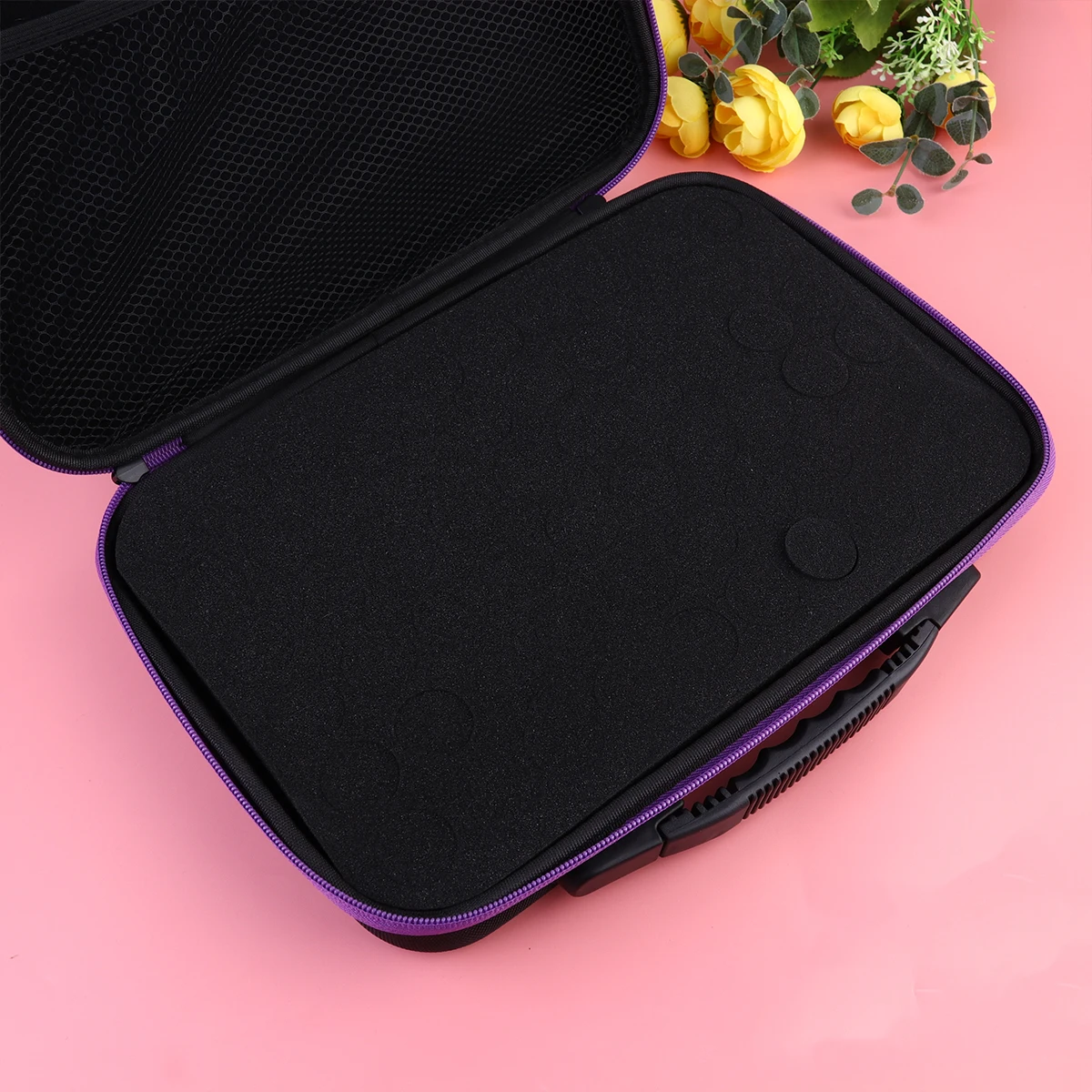 60 Grids 15Ml Essential Oil Storage Bag Large Capacity Shockproof Portable Travel Organizer Zipper Closure Solid Carry Bag For
60 Grids 15Ml Essential Oil Storage Bag Large Capacity Shockproof Portable Travel Organizer Zipper Closure Solid Carry Bag For