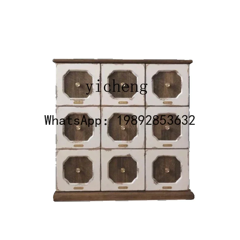 GZ Solid Wood Retro Style Nine Bucket Storage Cabinet Country Storage Display Cabinet Curio Cabinet
GZ Solid Wood Retro Style Nine Bucket Storage Cabinet Country Storage Display Cabinet Curio Cabinet