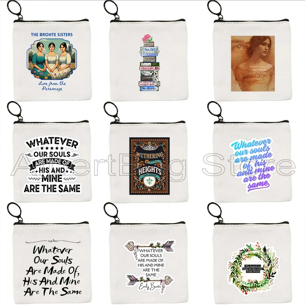 Emily Bronte Novels Book Gifts Wuthering Heights Quote Heathcliff and Catherine Hill House Coin Purse Key Case Bag Wallet Pouch
Emily Bronte Novels Book Gifts Wuthering Heights Quote Heathcliff and Catherine Hill House Coin Purse Key Case Bag Wallet Pouch