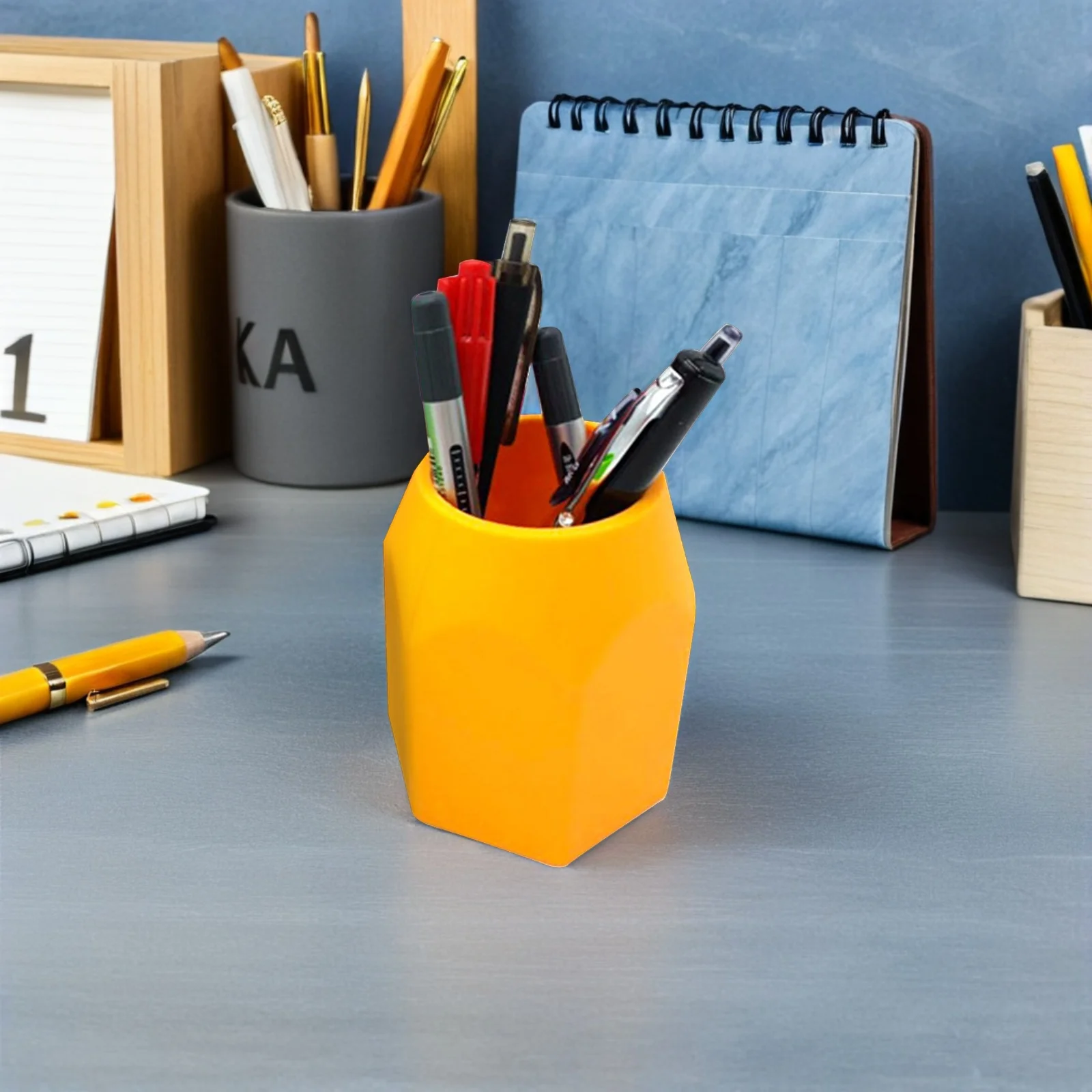 Round Pencil Holder Silicone Desk Organizer For School Office Storage Kids Students Teachers Gift Orange
Round Pencil Holder Silicone Desk Organizer For School Office Storage Kids Students Teachers Gift Orange