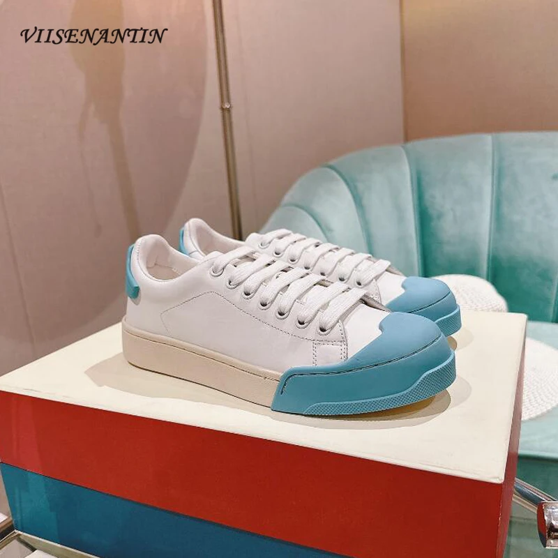 2023 New Arrival Leisure Real Leather White Shoes Color Match Yellow Blue Lace Up Round Toe Loafers Shoes All Match Dress Shoe
2023 New Arrival Leisure Real Leather White Shoes Color Match Yellow Blue Lace Up Round Toe Loafers Shoes All Match Dress Shoe