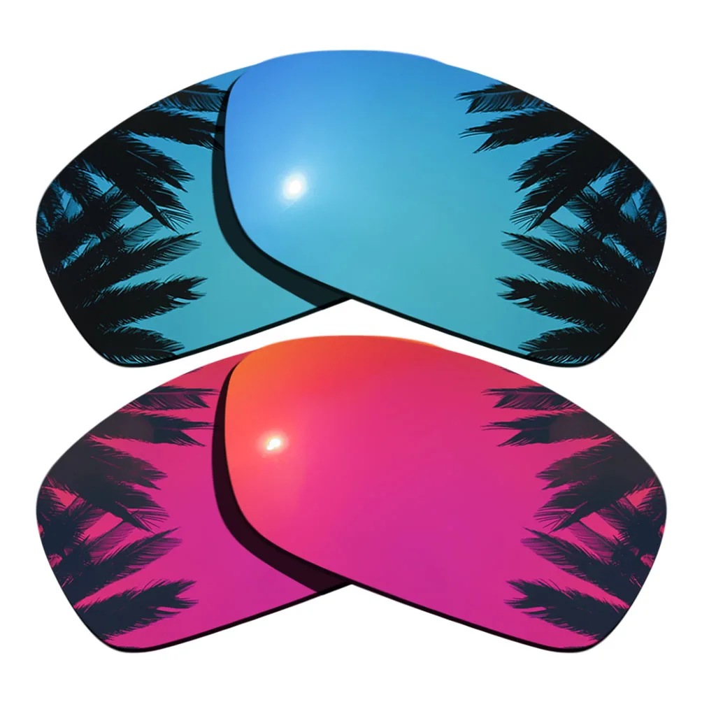 Зеркальные поляризационные сменные линзы Ice Blue и Midnight Sun Mirrored для оправы Oakley Hijinx, 100% UVA и UVB
Зеркальные поляризационные сменные линзы Ice Blue и Midnight Sun Mirrored для оправы Oakley Hijinx, 100% UVA и UVB