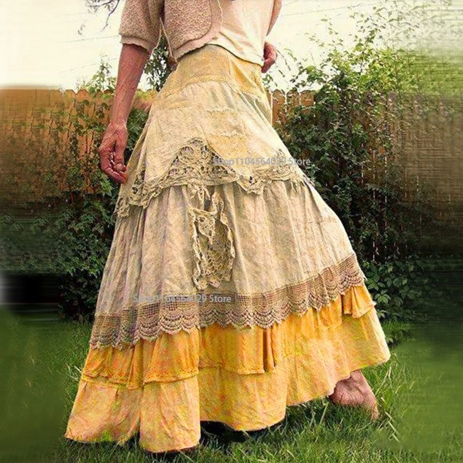 Long Maxi Skirts For Women 2025 Summer Boho Tiered Long Lace Skirt Maxi Net Flared Elegant Button Plus Size Cotton Skirt New
Long Maxi Skirts For Women 2025 Summer Boho Tiered Long Lace Skirt Maxi Net Flared Elegant Button Plus Size Cotton Skirt New