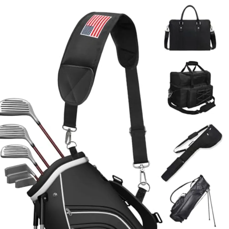 Golf Bag Strap Replacement Golf Bag Shoulder Strap Adjustable Single Padded Shoulder Strap Waterproof Golf Bag Backpack Straps
Golf Bag Strap Replacement Golf Bag Shoulder Strap Adjustable Single Padded Shoulder Strap Waterproof Golf Bag Backpack Straps