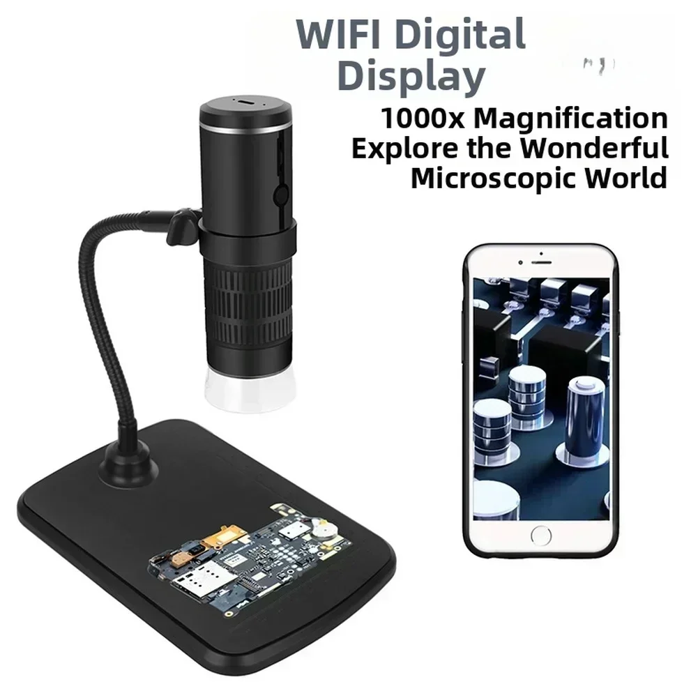 F210 WiFi Digital Microscope 1000X Magnification Wireless Portable HD 1080P For Test Measurement Tool Accessory
F210 WiFi Digital Microscope 1000X Magnification Wireless Portable HD 1080P For Test Measurement Tool Accessory