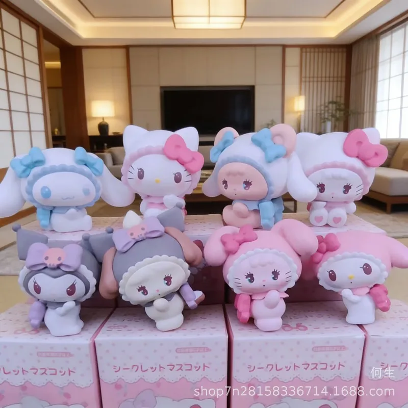 Sanrio Anime Figures Hello Kitty Kuromi Cinnamoroll Mymelody Mikko Illustration Joint Blind Box Toys Collection Ornaments Gifts
Sanrio Anime Figures Hello Kitty Kuromi Cinnamoroll Mymelody Mikko Illustration Joint Blind Box Toys Collection Ornaments Gifts