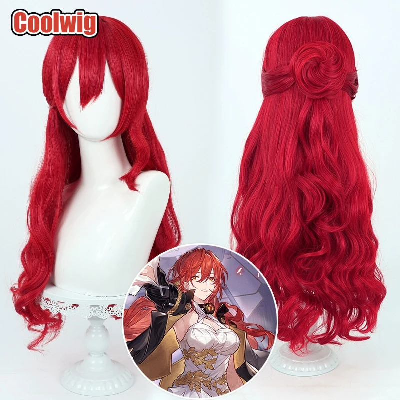 Coolwig Synthetic Hair Himeko Cosplay Wigs With Buns Honkai: Star Rail Himeko 75cm Long Wavy Red Halloween Wig Heat Resistant
Coolwig Synthetic Hair Himeko Cosplay Wigs With Buns Honkai: Star Rail Himeko 75cm Long Wavy Red Halloween Wig Heat Resistant