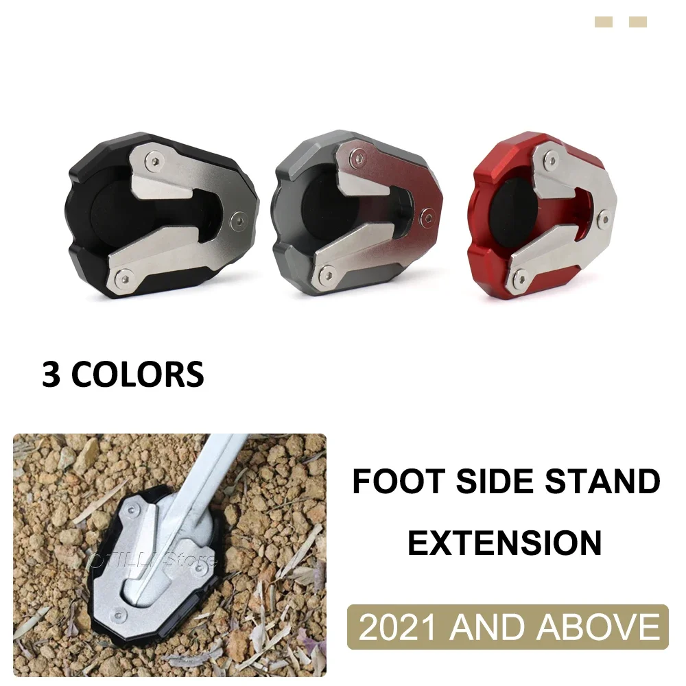 Motorcycle Foot Kickstand Enlarger Stand Extension Plate 3Colors Side Foot Kickstand Accessorie For Tiger 900 Rally PRO 2021Foot
Motorcycle Foot Kickstand Enlarger Stand Extension Plate 3Colors Side Foot Kickstand Accessorie For Tiger 900 Rally PRO 2021Foot