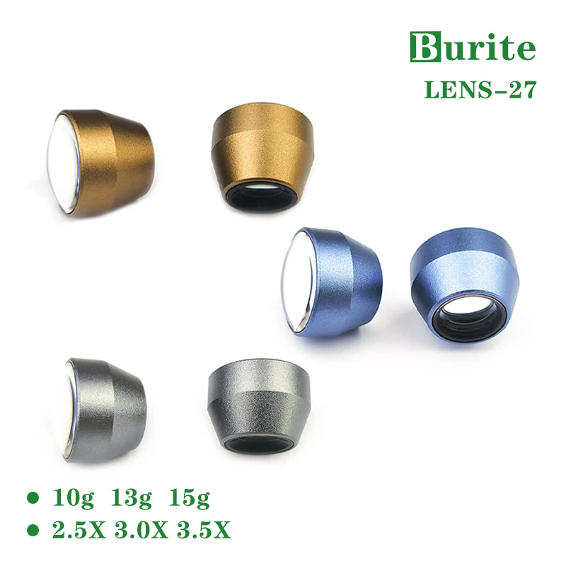 Burite new golden 2.5X3.0X3.5X galileo DIY TTL loupes kensGllileo Binocular Dental Magnifier Surgery Operation superlight
Burite new golden 2.5X3.0X3.5X galileo DIY TTL loupes kensGllileo Binocular Dental Magnifier Surgery Operation superlight