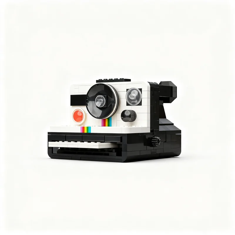 527PCS MOC Collectible Display Retro Instant Camera Model Custom Puzzle DIY Creative Ideas Toy Birthday Gift Bricks Holiday
527PCS MOC Collectible Display Retro Instant Camera Model Custom Puzzle DIY Creative Ideas Toy Birthday Gift Bricks Holiday