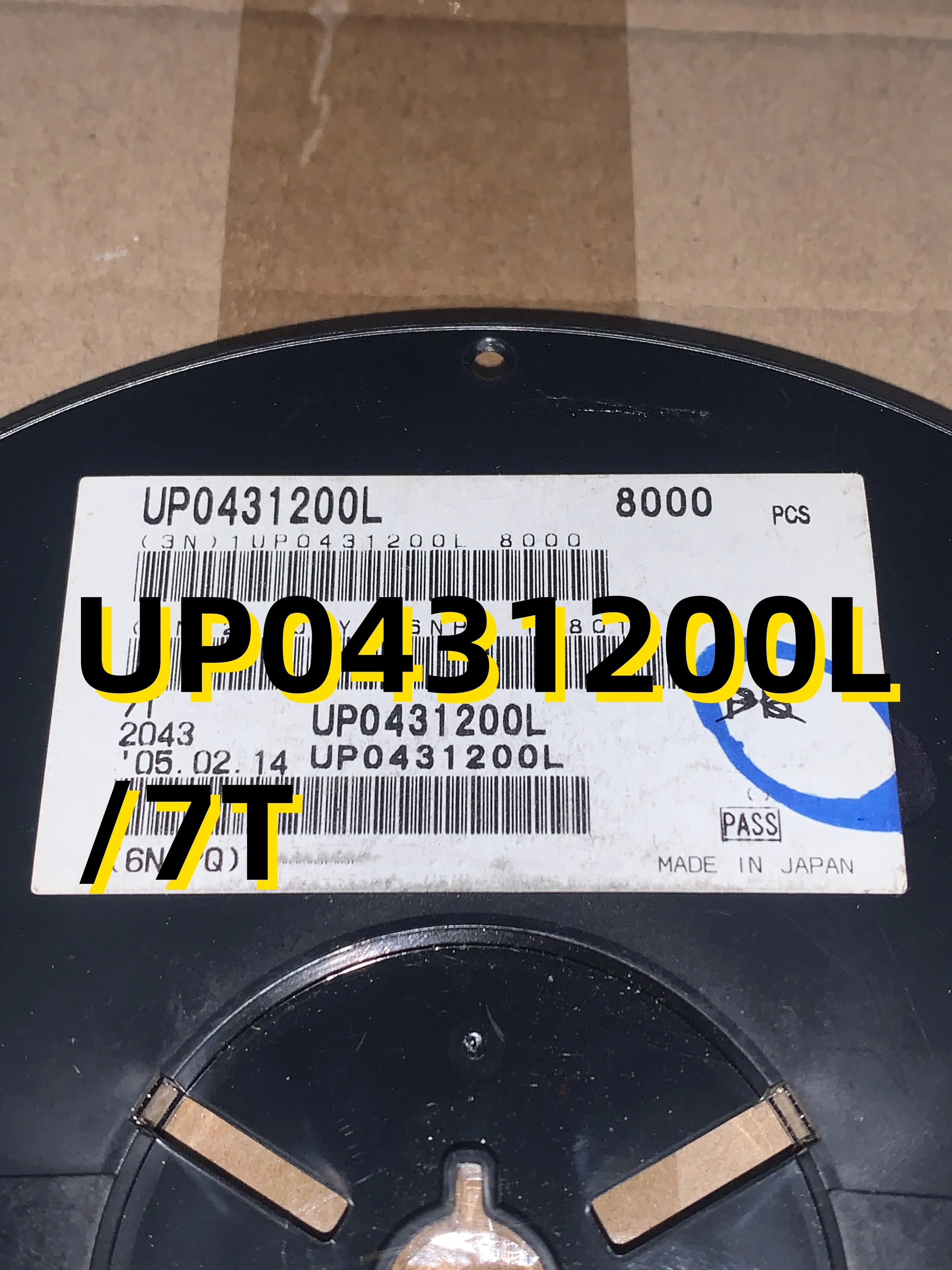 Brand New Original 10pcs UP0431200L /7T
Brand New Original 10pcs UP0431200L /7T