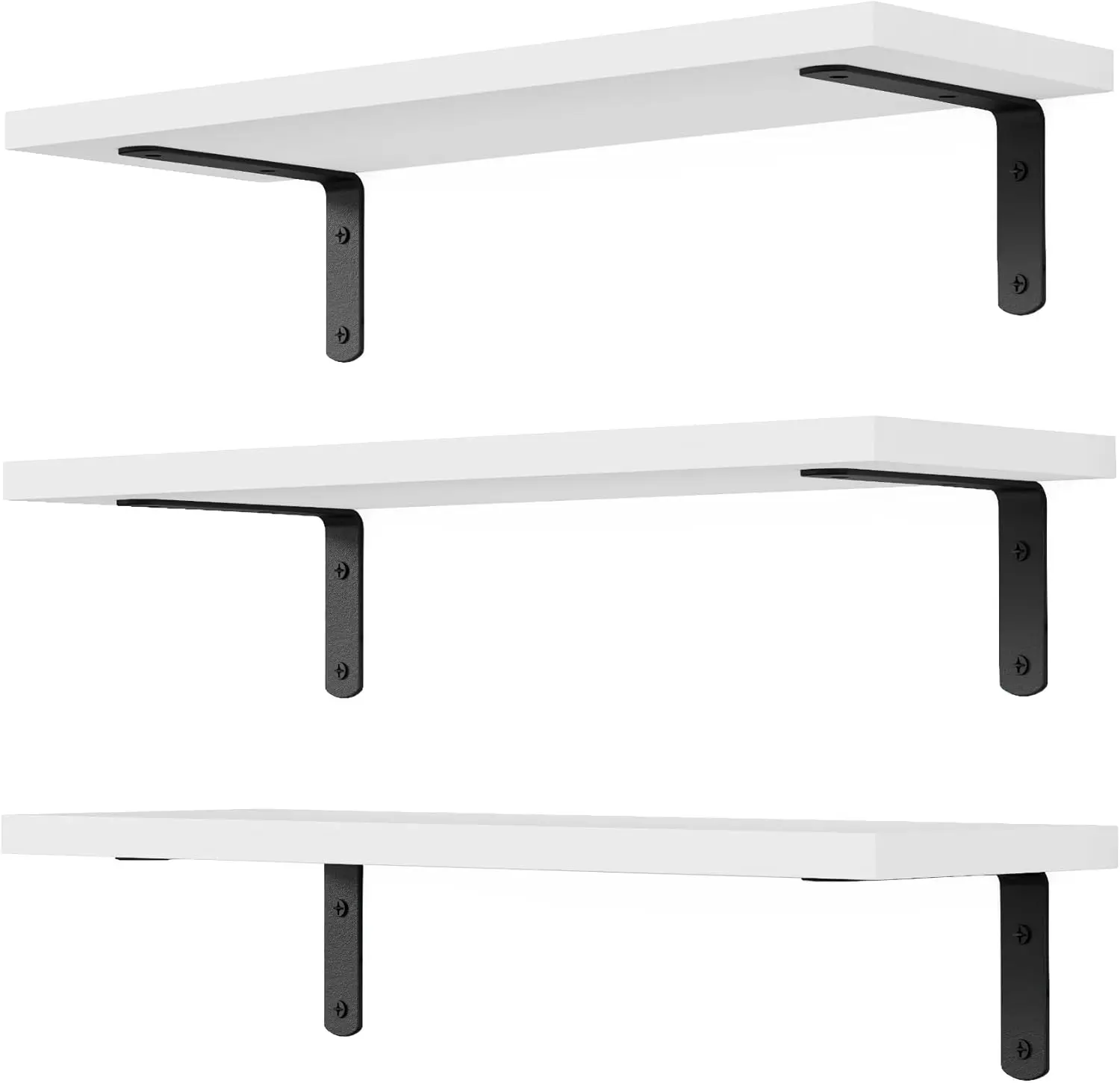 Floating Shelves, 3 Sets Wall Wooden Shelves for Décor, Mounted Bathroom Shelf Storage, Book Wall, Bedroom, Living Room
Floating Shelves, 3 Sets Wall Wooden Shelves for Décor, Mounted Bathroom Shelf Storage, Book Wall, Bedroom, Living Room