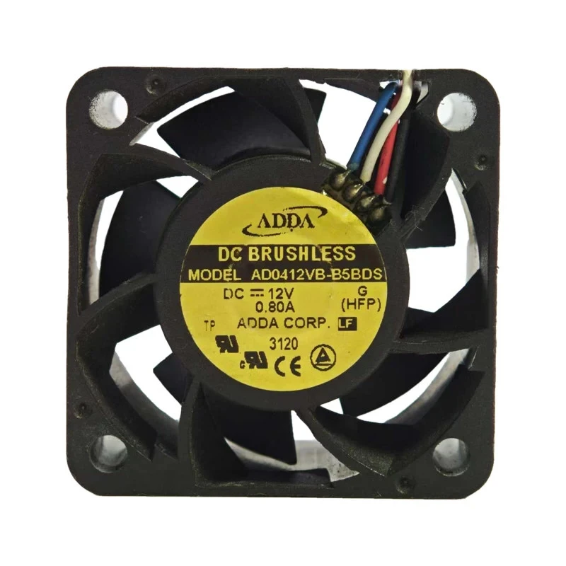 HJY 1 piece ADDA AD0412VB-B5BDS 12V DC 0.8A 4-wire cooling fan 4028 4CM
HJY 1 piece ADDA AD0412VB-B5BDS 12V DC 0.8A 4-wire cooling fan 4028 4CM