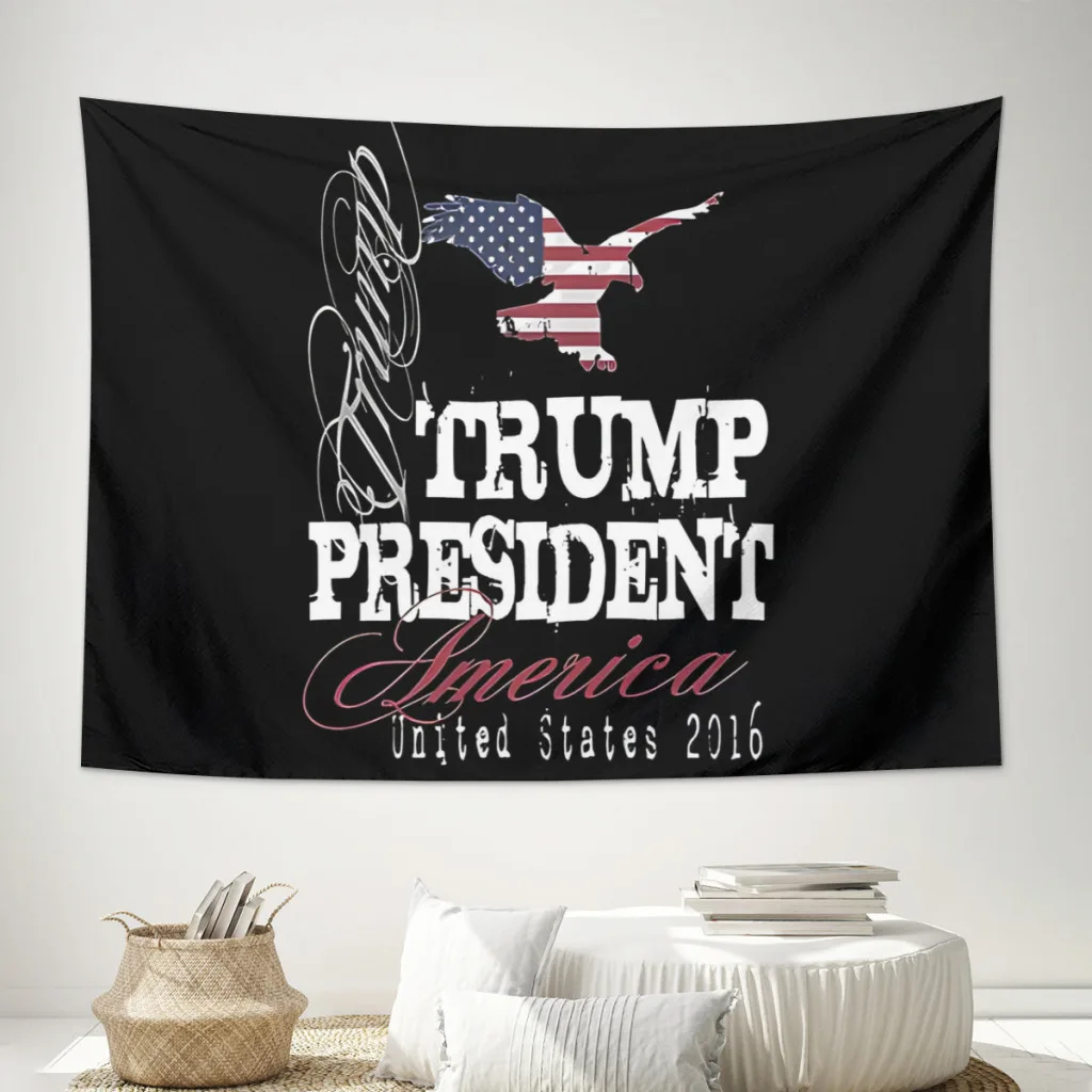 Donald Trump For President 2016 Tapestry Wall Hanging Celestial Floral Tapestry Wall Carpets Dorm Decor Carpet
Donald Trump For President 2016 Tapestry Wall Hanging Celestial Floral Tapestry Wall Carpets Dorm Decor Carpet