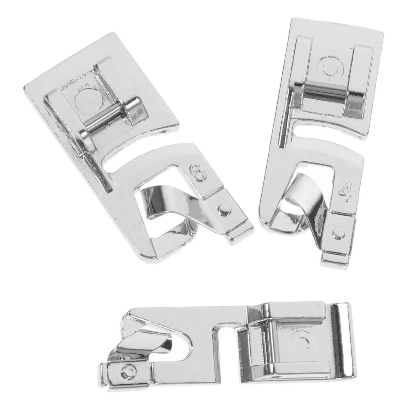3 Pcs Sewing Machine Presser Foot Set Hemmer Portable Feet Household Rolled Metal Small Practical Quilting Patchwork
3 Pcs Sewing Machine Presser Foot Set Hemmer Portable Feet Household Rolled Metal Small Practical Quilting Patchwork
