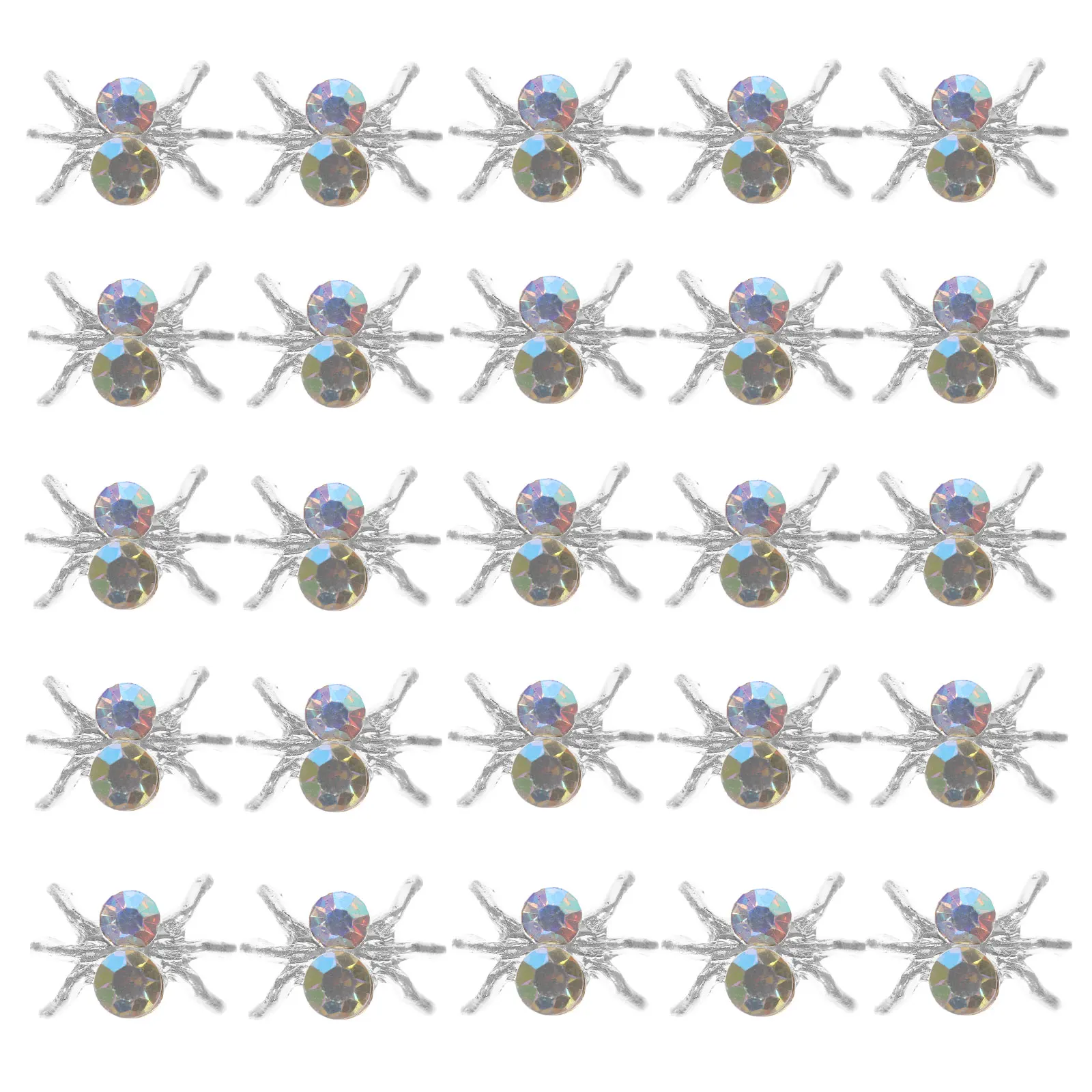100 pcs Metal Nail Accessories Rhinestones Spider Charms DIY Decor Decoration Manicure Bride Silver Nail Artnaments Compact Size
100 pcs Metal Nail Accessories Rhinestones Spider Charms DIY Decor Decoration Manicure Bride Silver Nail Artnaments Compact Size