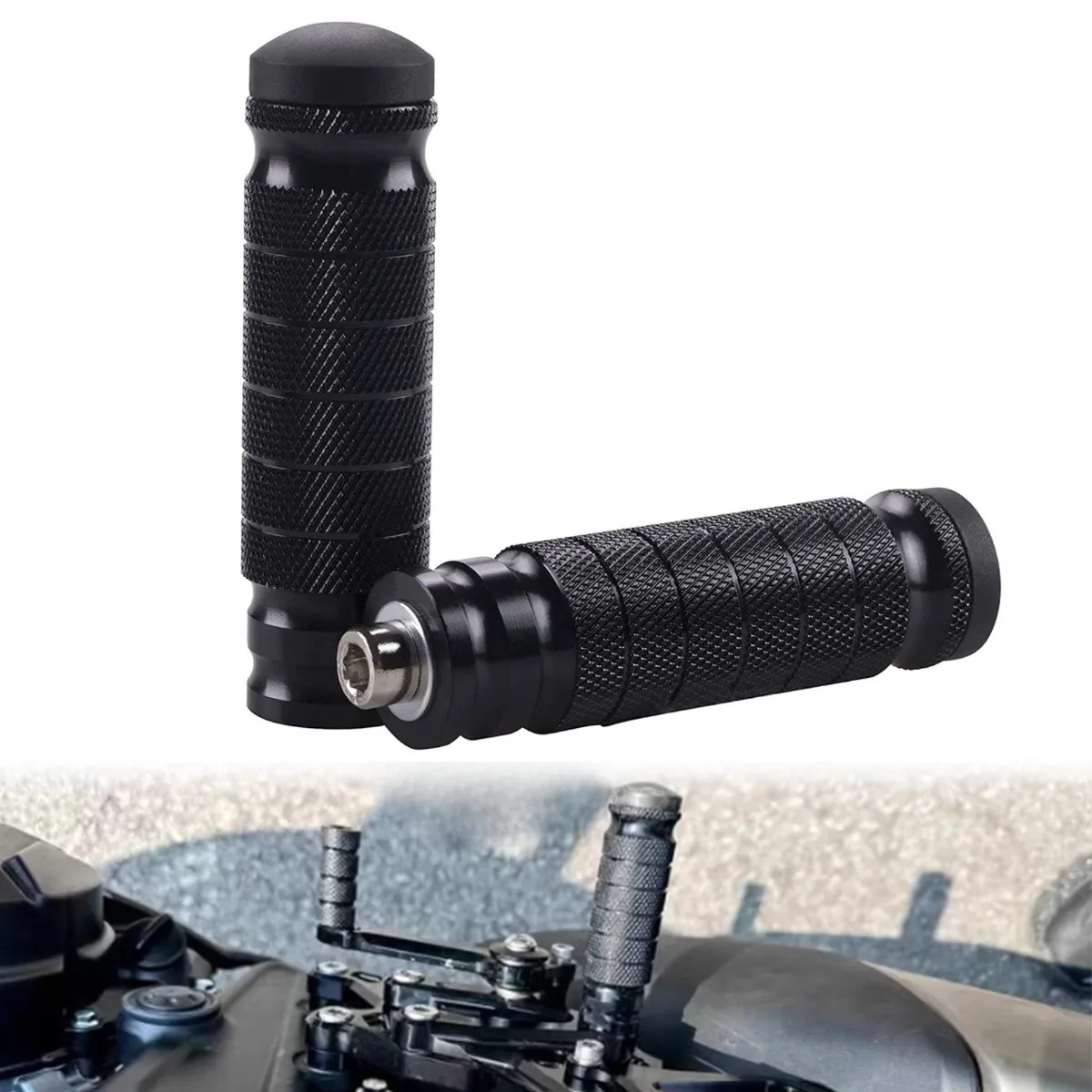 For Honda Kawasaki Yamaha Suzuki BMW Motorcycle Footrests Footpegs Rear Pedals Motocross Foot Rest Holder Universal Accessories
For Honda Kawasaki Yamaha Suzuki BMW Motorcycle Footrests Footpegs Rear Pedals Motocross Foot Rest Holder Universal Accessories