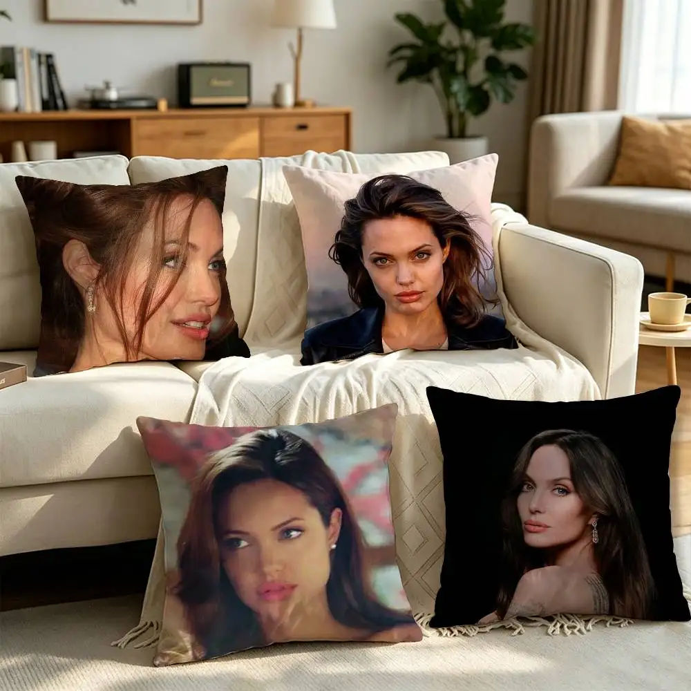 Angelina Jolie Pillow cover Simple solid color design Surprise For Multiple Bedroom Styles.
Angelina Jolie Pillow cover Simple solid color design Surprise For Multiple Bedroom Styles.