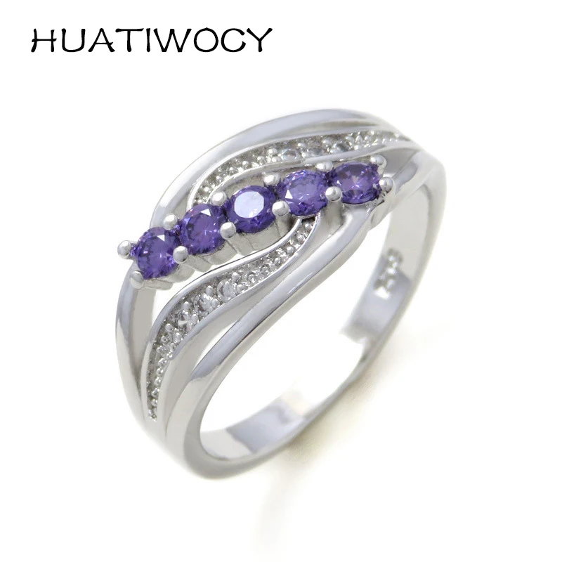 HUATIWOCY Fashion Rings 925 Silver Jewelry Accessories with Zircon Gemstone Finger Ring for Women Wedding Party Gift Wholesale
HUATIWOCY Fashion Rings 925 Silver Jewelry Accessories with Zircon Gemstone Finger Ring for Women Wedding Party Gift Wholesale