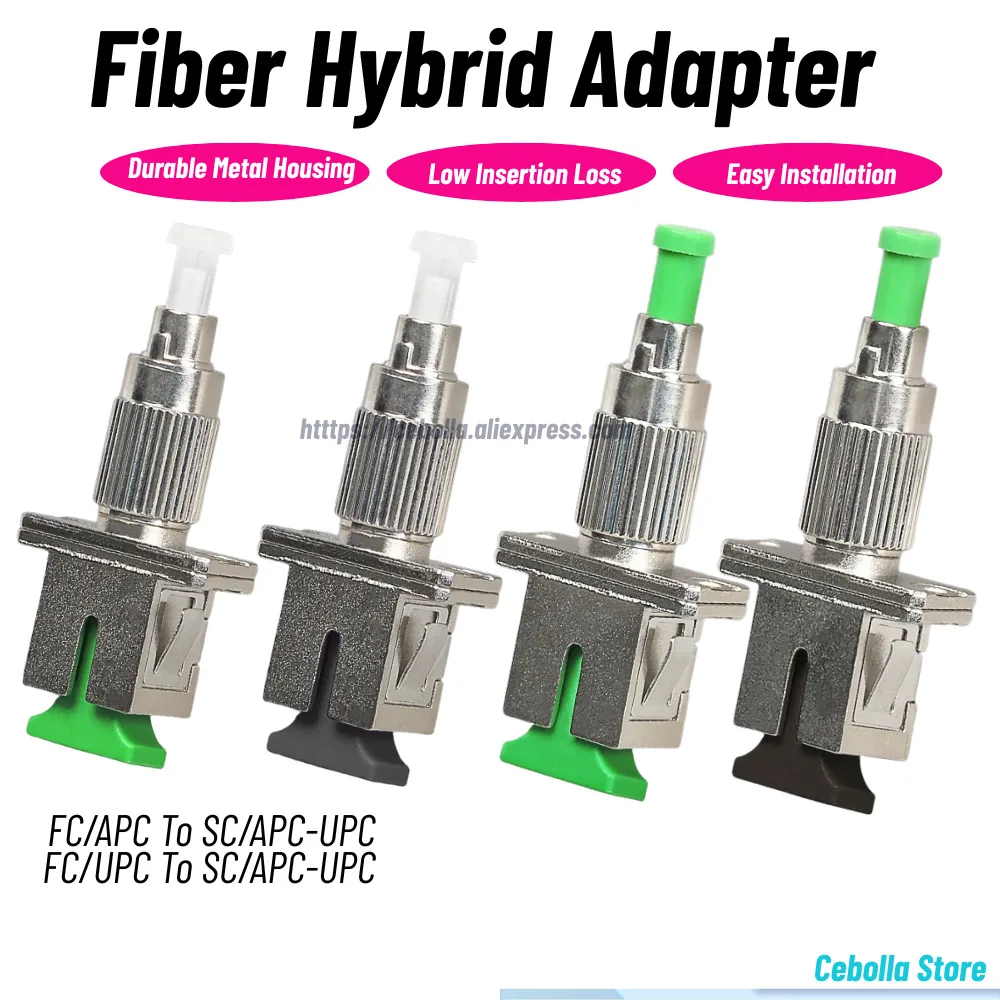 2 шт. FC-SC оптоволоконный соединитель гибридный преобразователь одномодовый оптоволоконный адаптер для FC Male to SC Female конвертер гибридный разъем
2 шт. FC-SC оптоволоконный соединитель гибридный преобразователь одномодовый оптоволоконный адаптер для FC Male to SC Female конвертер гибридный разъем