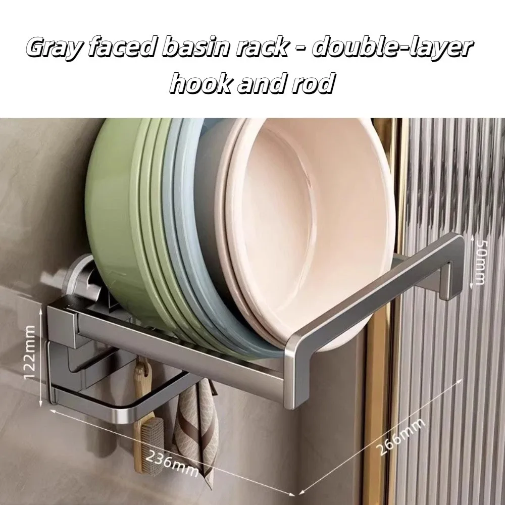 Suction Cup Type Suction Cup Wall Mounted Hook Telescopic Folding Punch-Free Washbasin Storage Rack Space-Saving Wall Mounted
Suction Cup Type Suction Cup Wall Mounted Hook Telescopic Folding Punch-Free Washbasin Storage Rack Space-Saving Wall Mounted