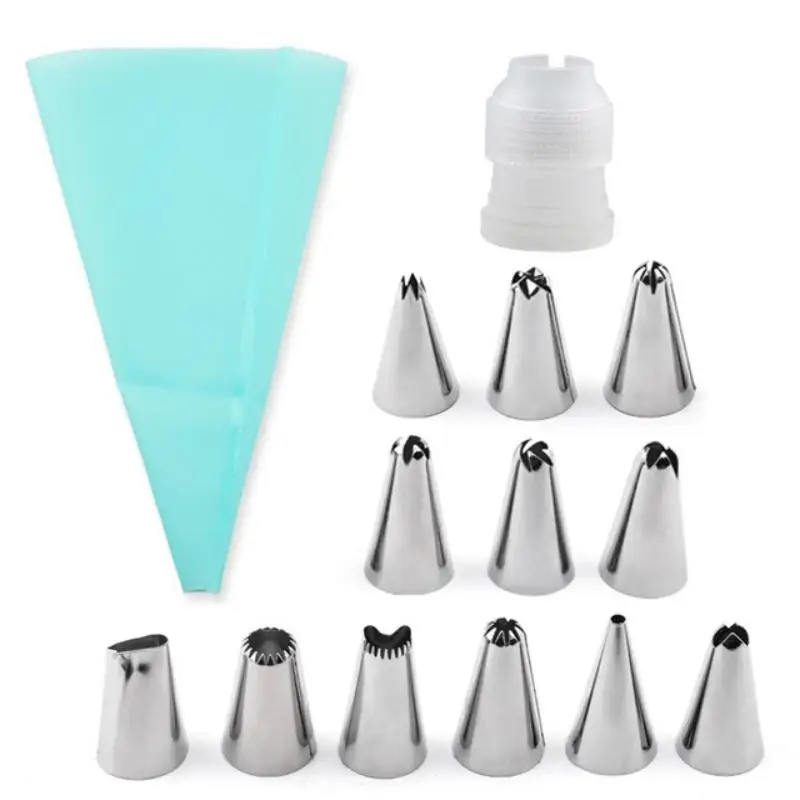 Reusable Cake Decorating Kit: Stainless Steel Pastry Tips with Cream Frosting Bags for Precise and Elegant Flower Designs
Reusable Cake Decorating Kit: Stainless Steel Pastry Tips with Cream Frosting Bags for Precise and Elegant Flower Designs