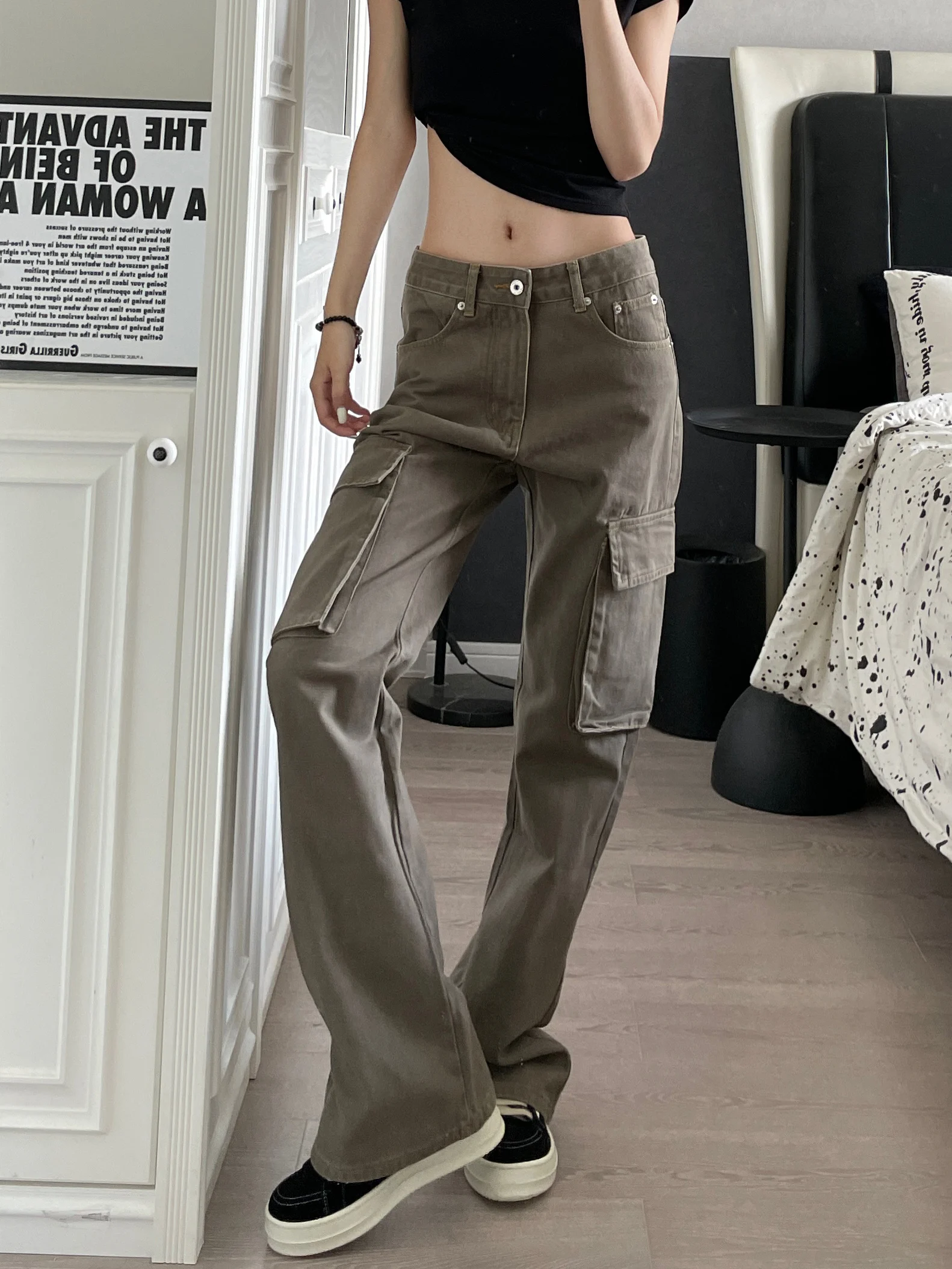 9002up American Vibe, прямые брюки-клеш для похудения, рабочие брюки, винтажные брюки длиной до пола, модный бренд, крутые мужские и женские брюки
9002up American Vibe, прямые брюки-клеш для похудения, рабочие брюки, винтажные брюки длиной до пола, модный бренд, крутые мужские и женские брюки