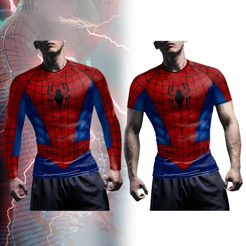 Men's Spidermen Print Compression Shirt Workout Anime Superhero 3D Long Sleeve Cosplay Costume Fitness Tops
Men's Spidermen Print Compression Shirt Workout Anime Superhero 3D Long Sleeve Cosplay Costume Fitness Tops