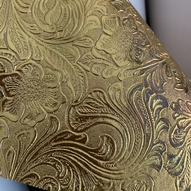Home Decoration Floral&Leaf Embossing Tooled Leather Synthetic PVC Leather Material
Home Decoration Floral&Leaf Embossing Tooled Leather Synthetic PVC Leather Material