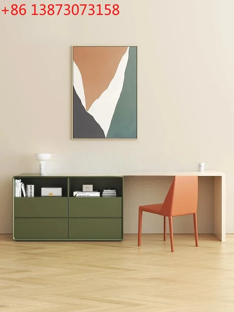 Desk Solid Wood Telescopic Italian Minimalist Modern Computer Workbench
Desk Solid Wood Telescopic Italian Minimalist Modern Computer Workbench