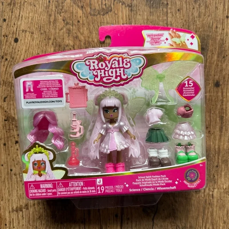 Original In-Stock Royale High Element Fairy Fashion Dress-Up Doll Blind Box Desktop Collection Figurine Toys Girl Doll Gift
Original In-Stock Royale High Element Fairy Fashion Dress-Up Doll Blind Box Desktop Collection Figurine Toys Girl Doll Gift