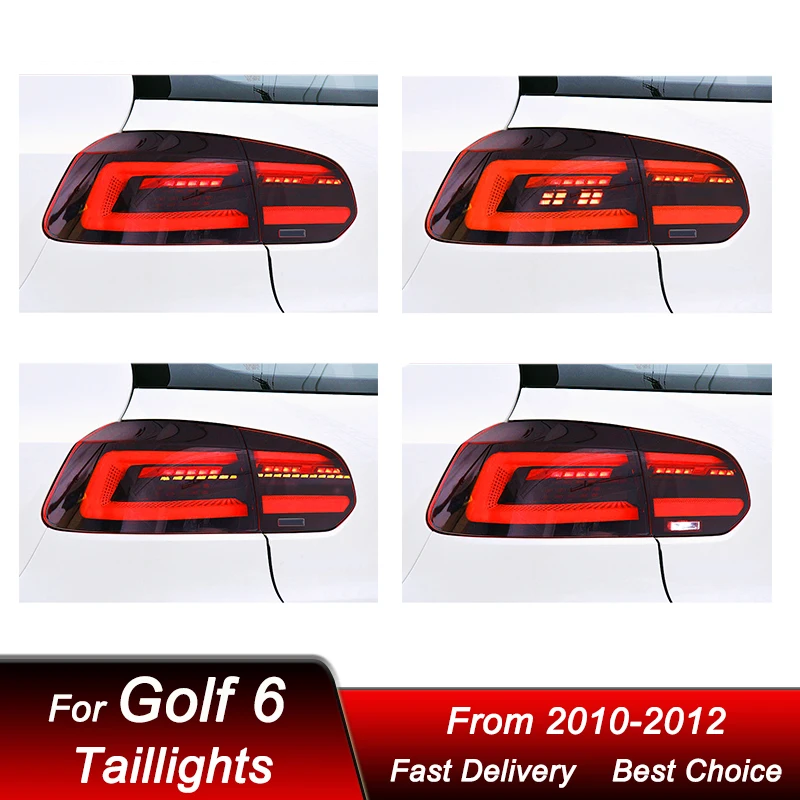 New Car Led Tail Lights For VW Golf 6 GTI R20 10-12 new style full LED Tail Lamp Dynamic Turn Signal Light Tail Lamp Assembly
New Car Led Tail Lights For VW Golf 6 GTI R20 10-12 new style full LED Tail Lamp Dynamic Turn Signal Light Tail Lamp Assembly