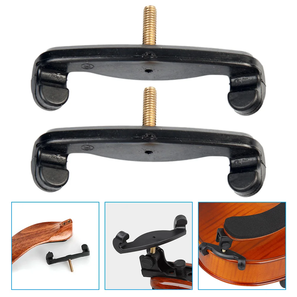 2Pcs Latex Violin Shoulder Rest Comfortable Cushion Design Stable Portable Holder Easy to Use Musical Instrument
2Pcs Latex Violin Shoulder Rest Comfortable Cushion Design Stable Portable Holder Easy to Use Musical Instrument