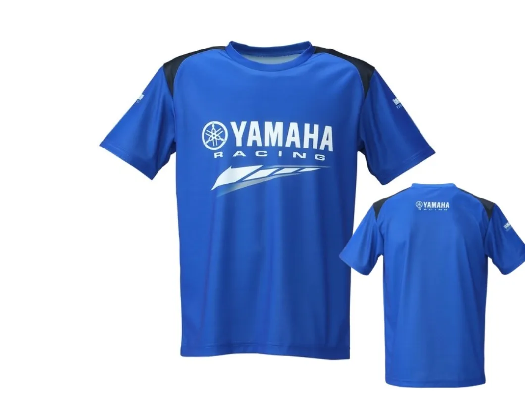 2026 Summer Yamaha Fashion Round Neck Blue Short Sleeved T-shirt, Men's and Women Trendy Casual Motorcycle Riding Clothes
2026 Summer Yamaha Fashion Round Neck Blue Short Sleeved T-shirt, Men's and Women Trendy Casual Motorcycle Riding Clothes