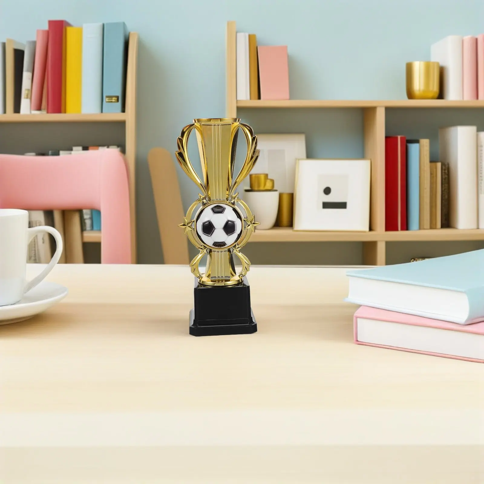 Plastic Soccer Trophy Cup Small Gold Award Statue Football Match Reward for Kids Celebration Trophy Ornament Party Favors School
Plastic Soccer Trophy Cup Small Gold Award Statue Football Match Reward for Kids Celebration Trophy Ornament Party Favors School