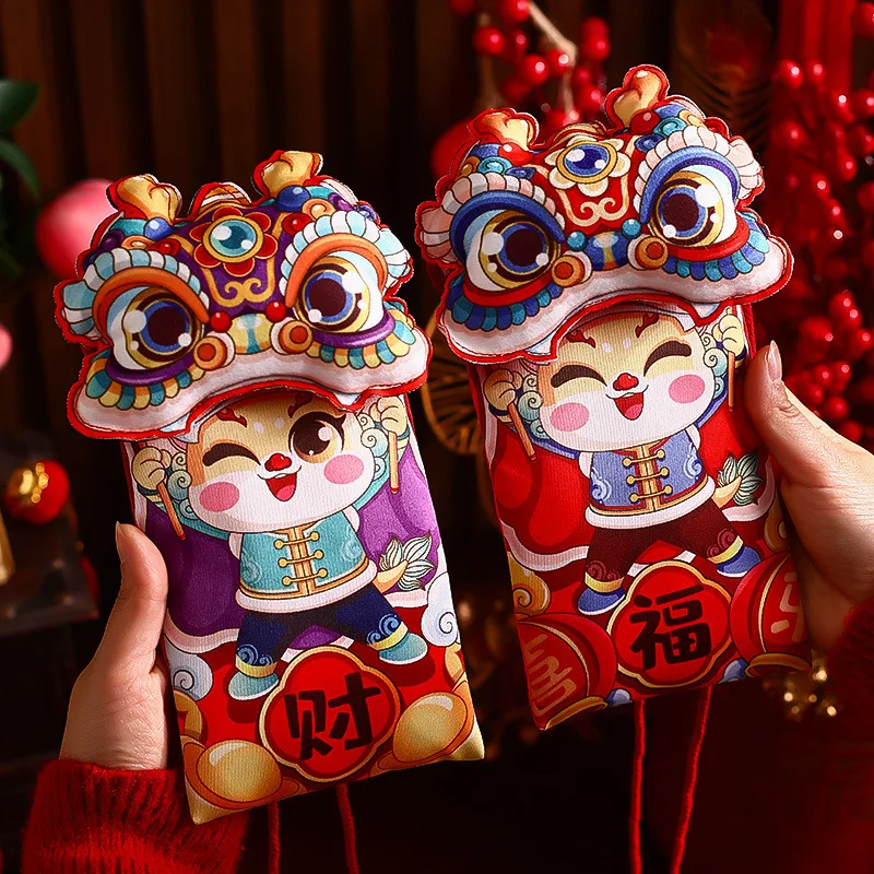 Fabric New Year Red Envelope Bag With Shoulder Strap 2024 Dragon Year Chinese Spring Festival Children's New Year Money Red
Fabric New Year Red Envelope Bag With Shoulder Strap 2024 Dragon Year Chinese Spring Festival Children's New Year Money Red