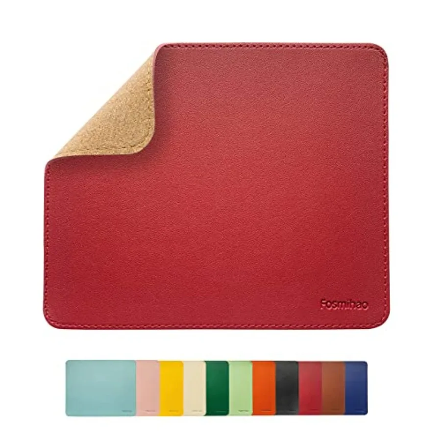 Leather Mouse Pad - Wood Mouse Pad, Double Side Mouse Pad with Stitched Edge, Waterproof Ultra Thin Mouse Pad for Computers, La
Leather Mouse Pad - Wood Mouse Pad, Double Side Mouse Pad with Stitched Edge, Waterproof Ultra Thin Mouse Pad for Computers, La